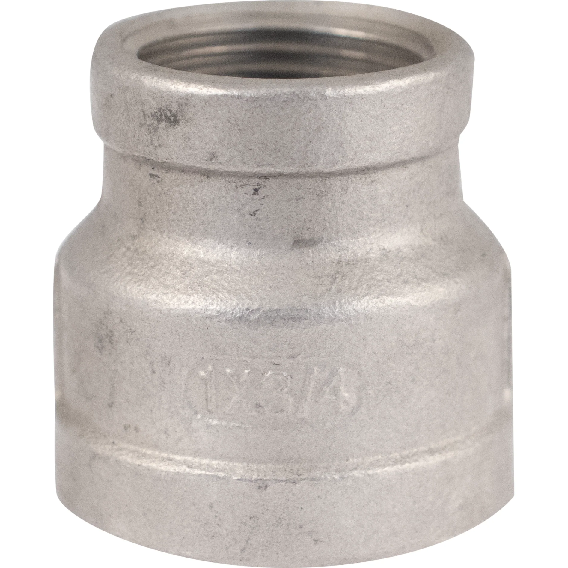 Stainless Coupler - 1 in. BSPP x 3/4 in. BSPP