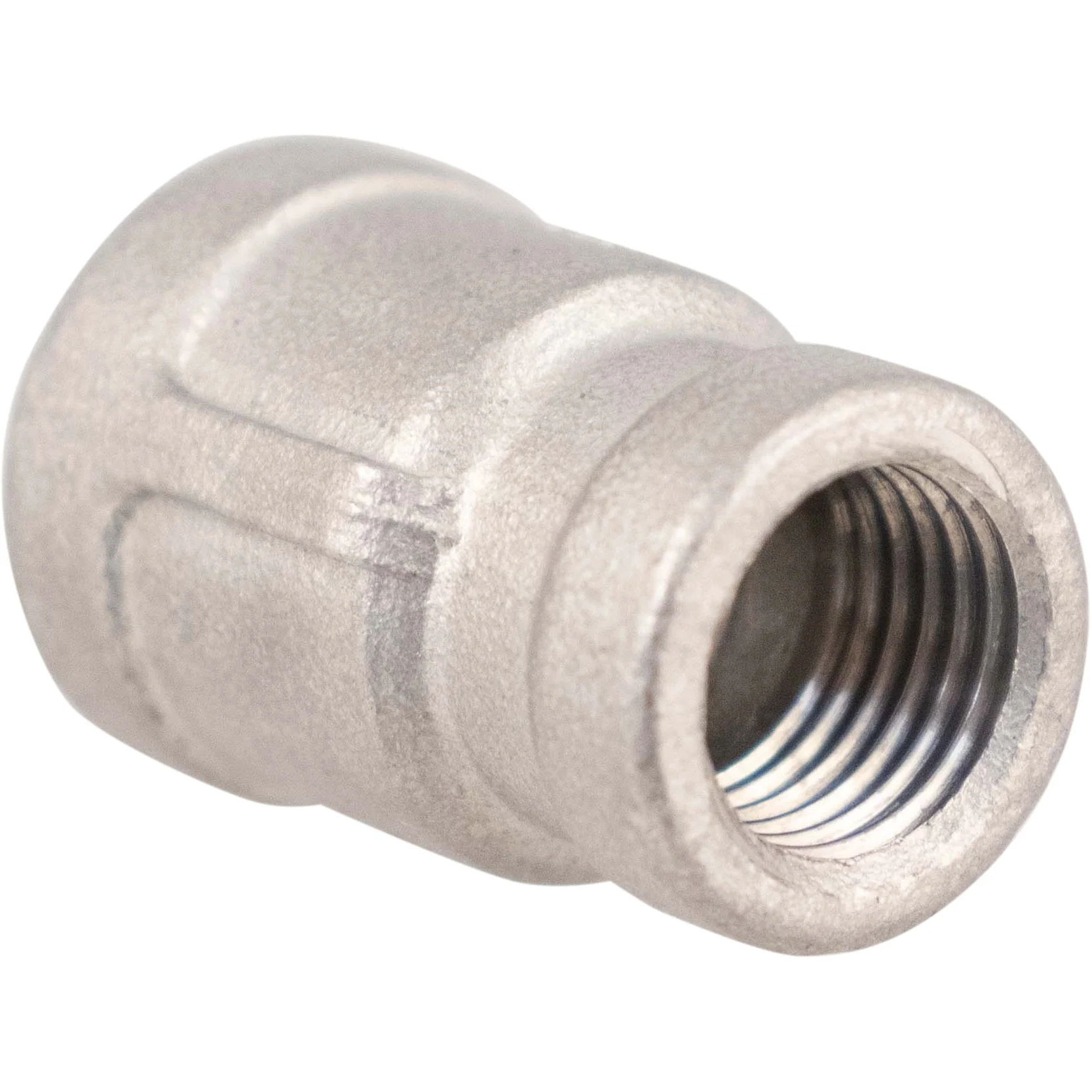 Stainless Coupler - 3/8 in. BSPP x 1/4 in. BSPP - Image 2