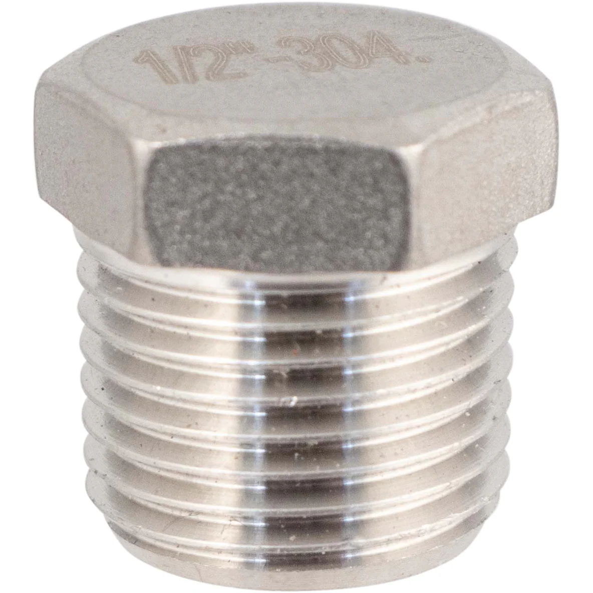 Stainless Plug - 1/2 in. BSPP
