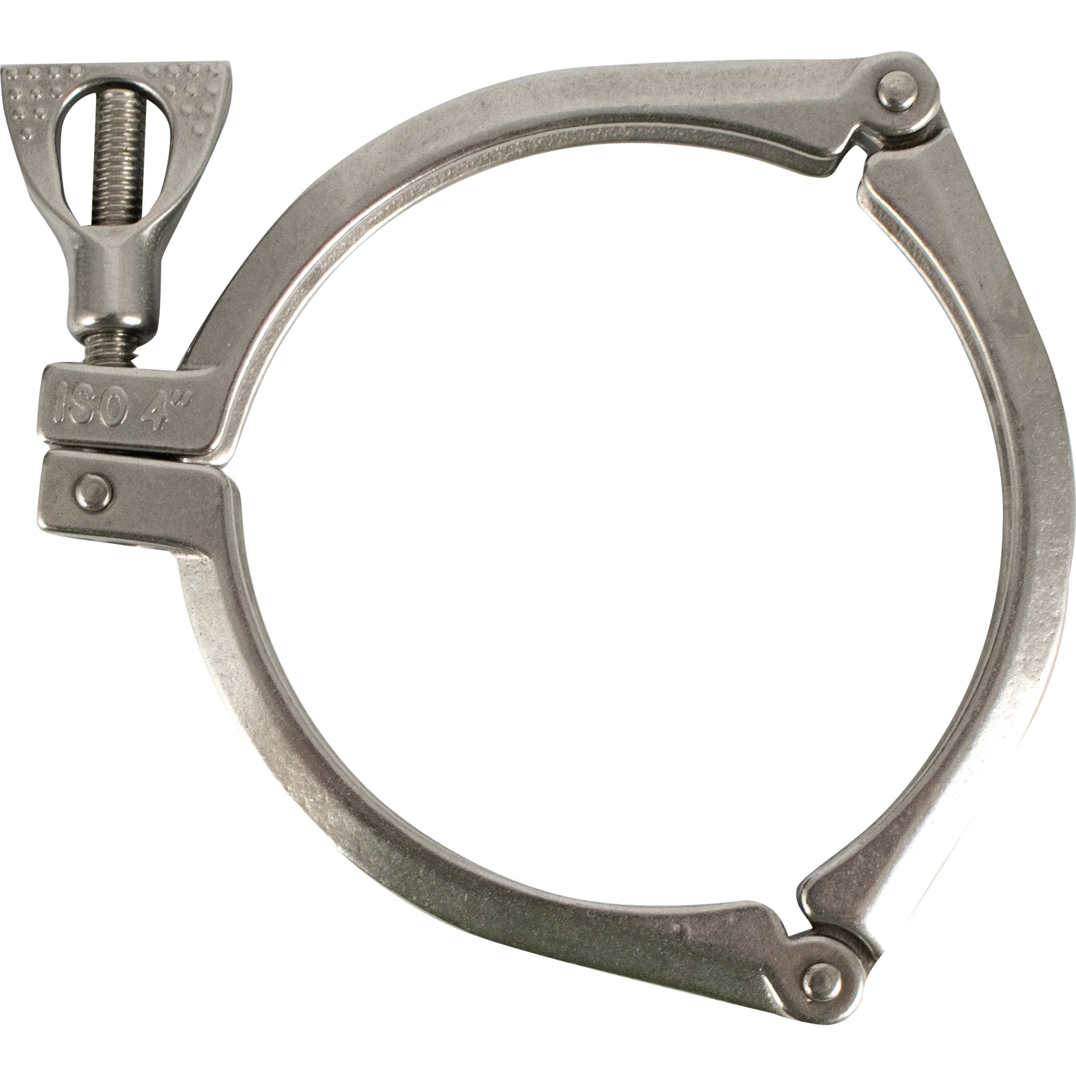 Stainless Tri-Clamp | 3 Piece | 4" Clamp