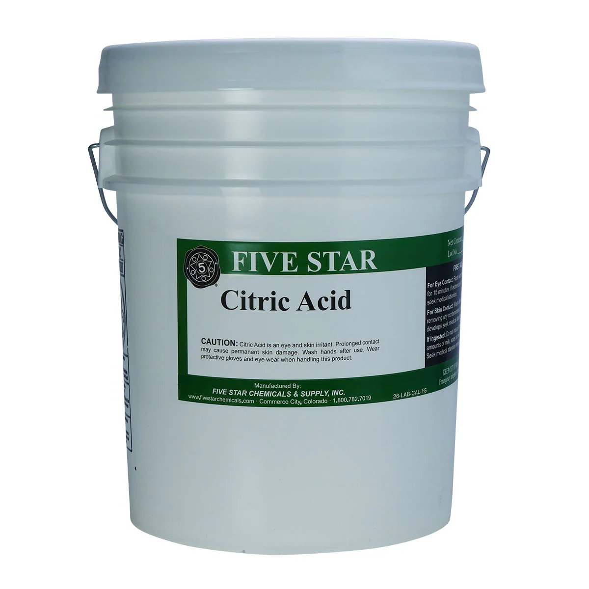Five Star | Citric Acid | 50 lbs