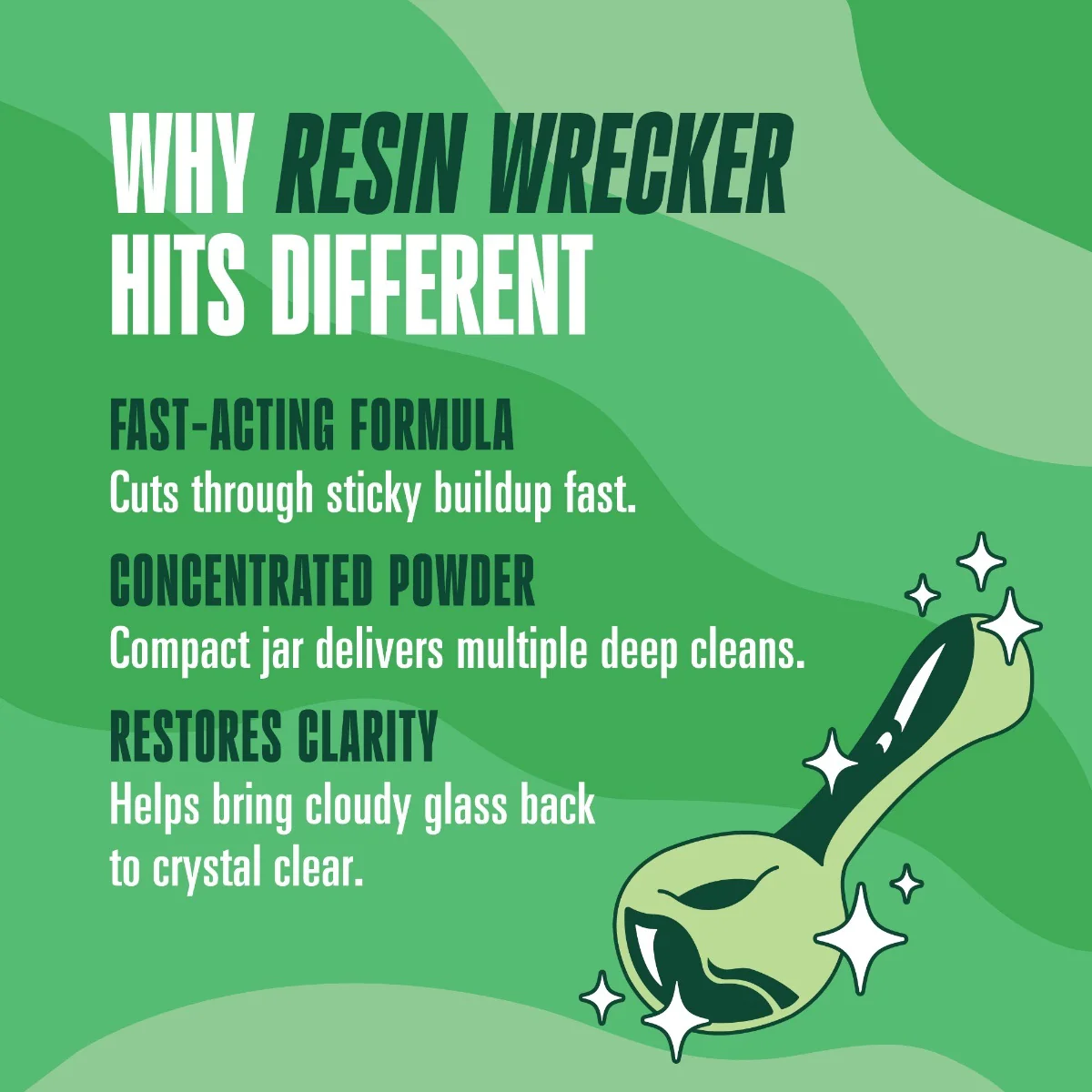Five Star | Resin Wrecker Pipe Cleaning Powder | 4 oz - Image 3