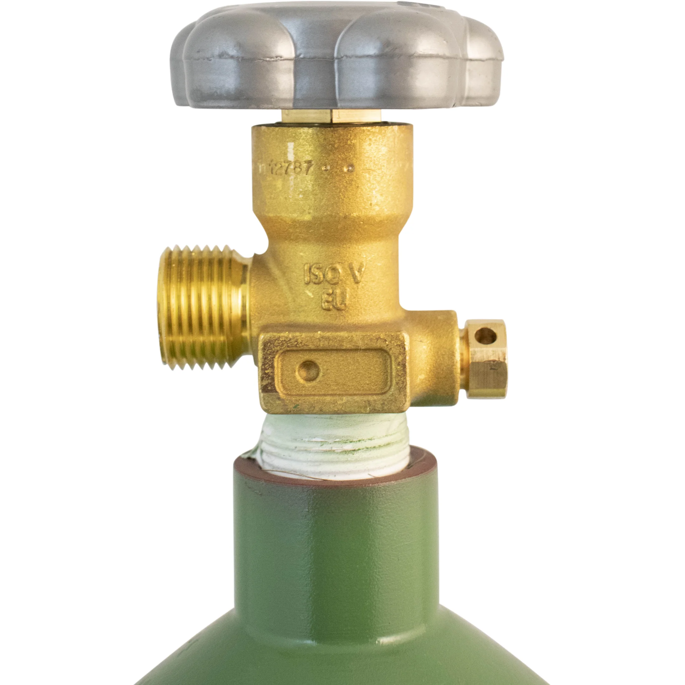 Steel 20 ft³ Oxygen Tank | New | CGA540 Valve | US DOT Appoved - Image 3