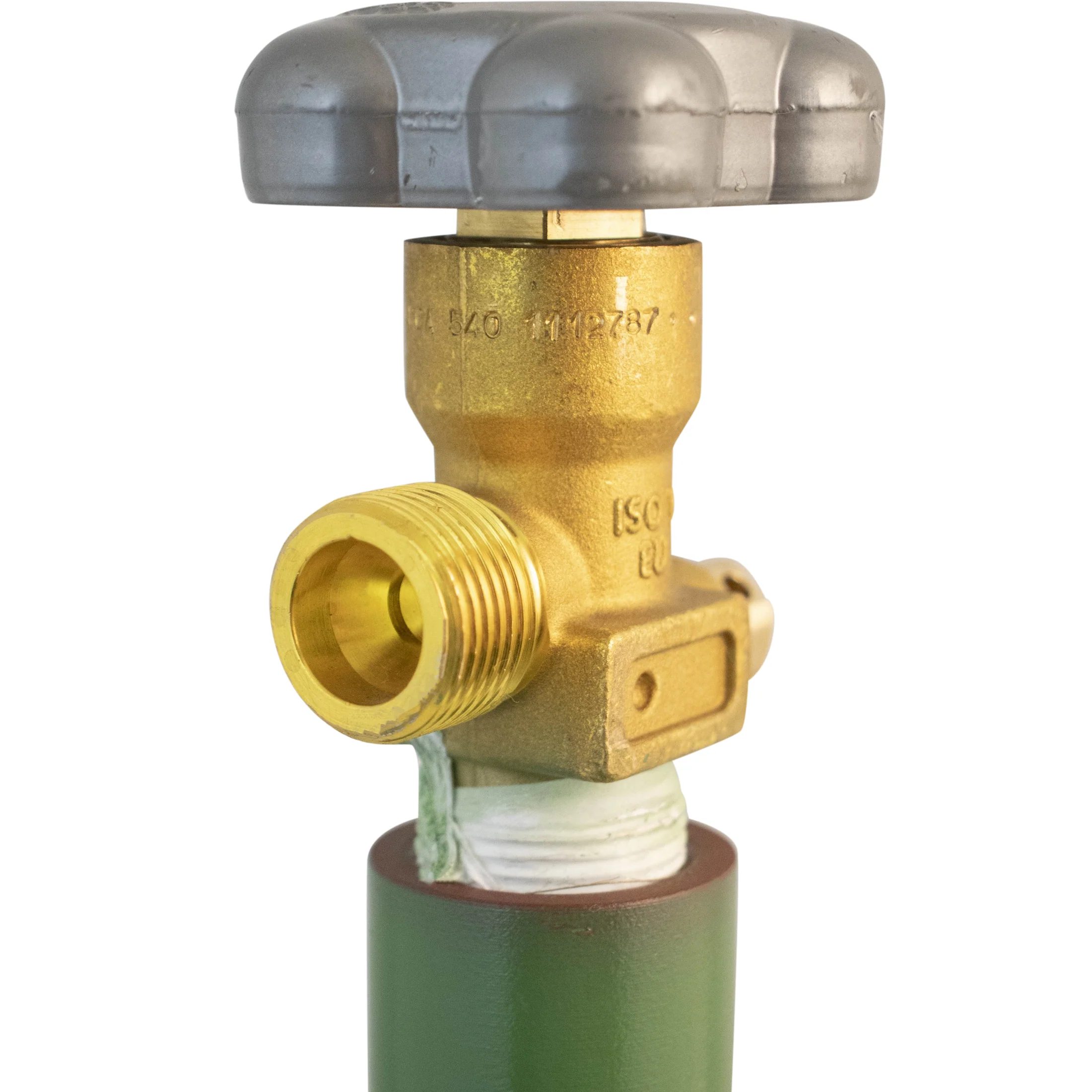 Steel 20 ft³ Oxygen Tank | New | CGA540 Valve | US DOT Appoved - Image 4