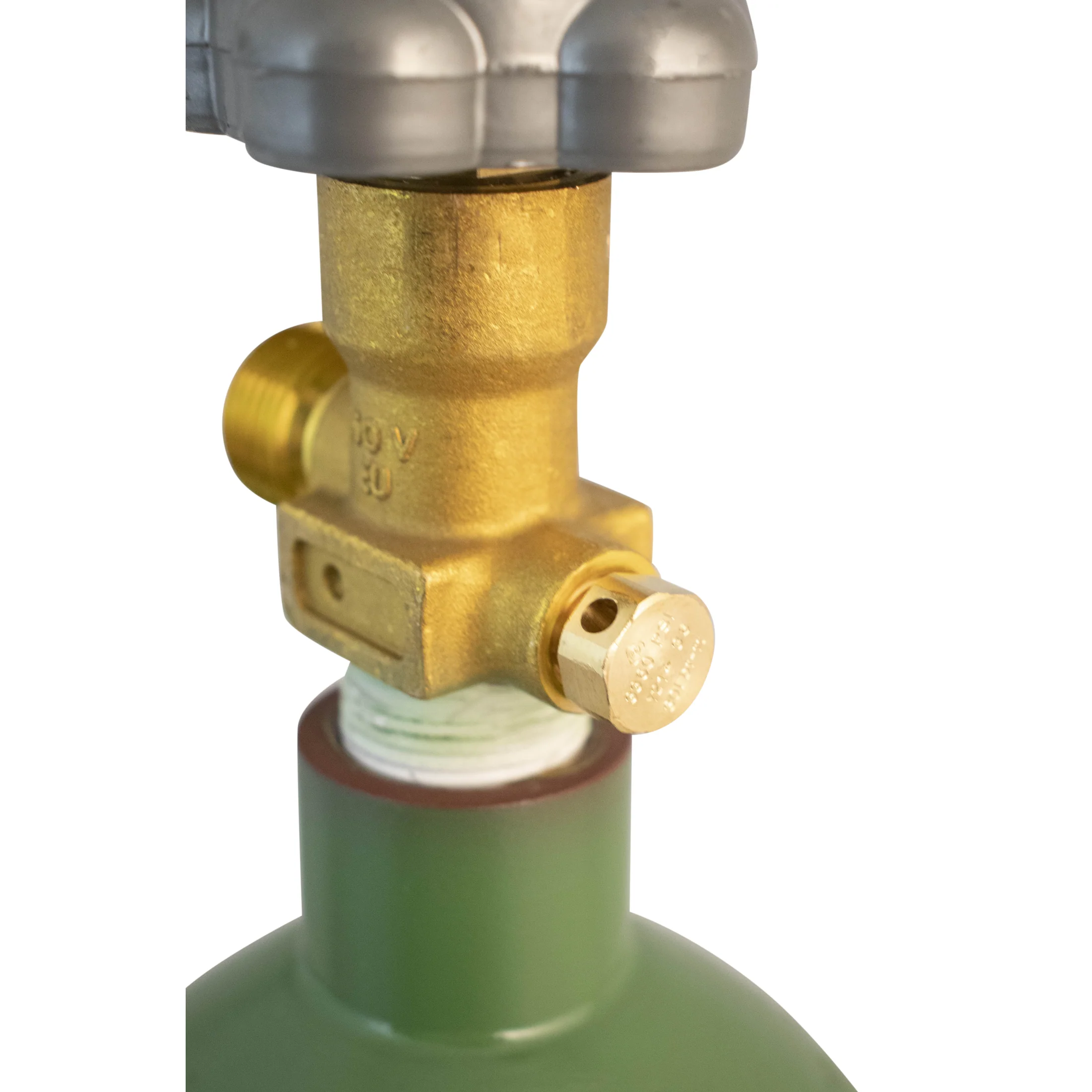 Steel 20 ft³ Oxygen Tank | New | CGA540 Valve | US DOT Appoved - Image 5