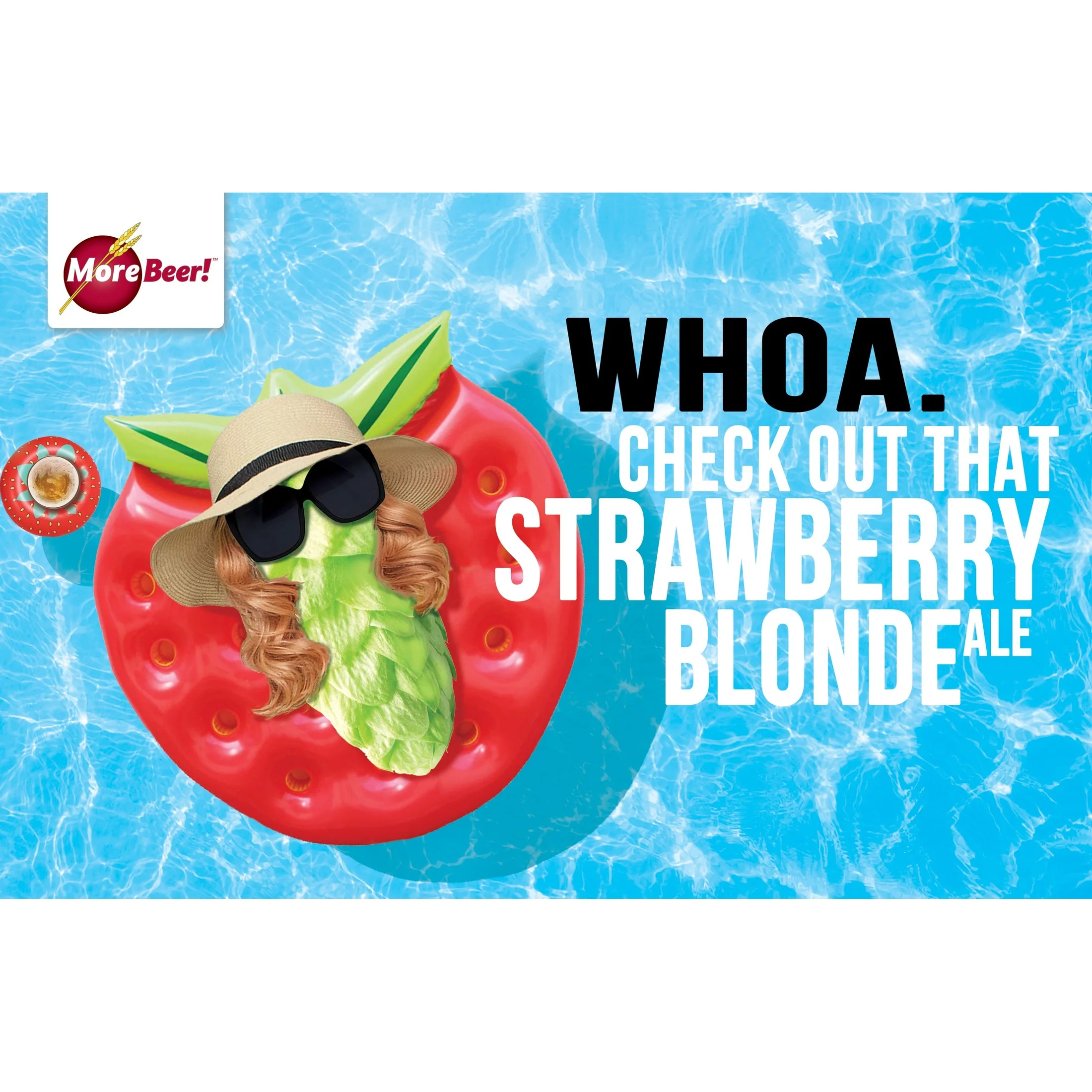 Strawberry Blonde Ale | 5 Gallon Beer Recipe Kit | Extract