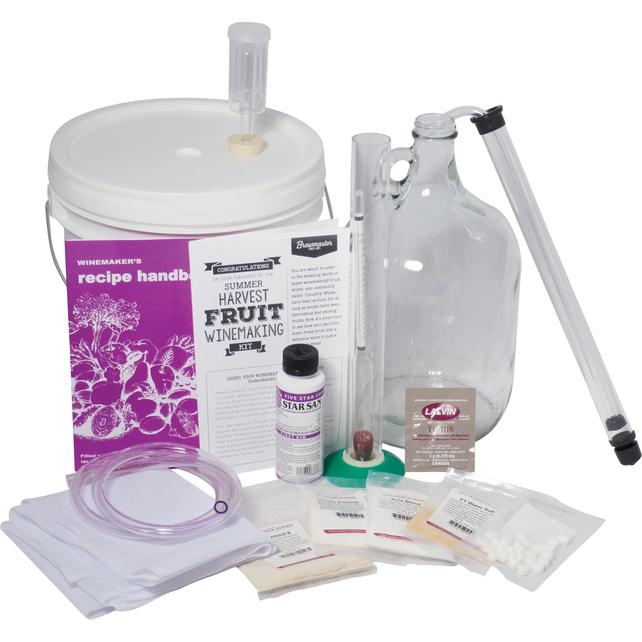 Summer Harvest Fruit Winemaking Kit - Image 6