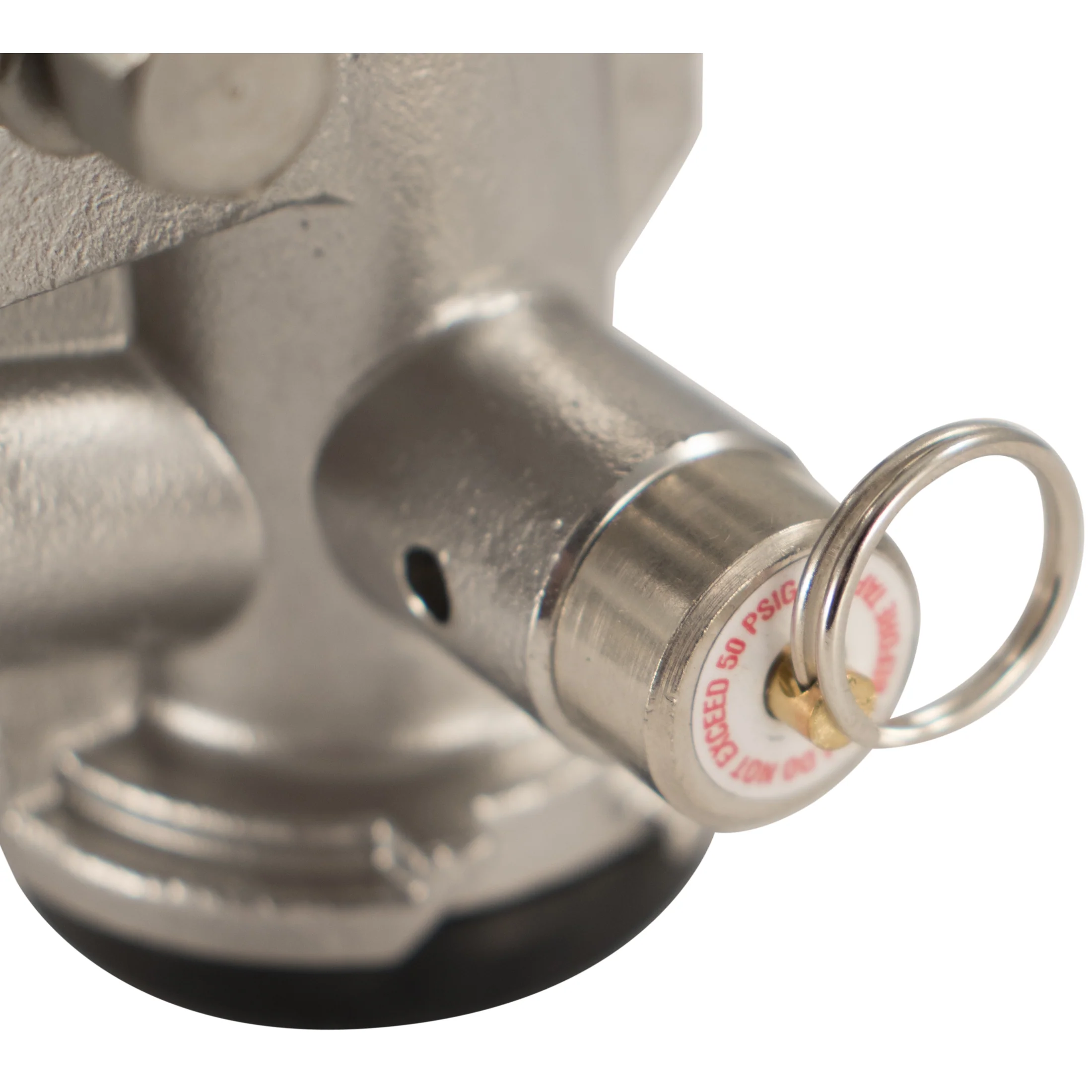 Taprite D-Style Keg Coupler | Sanke Keg Beer Tap | Stainless Steel Body & Probe | PRV | Gas Barb Included - Image 4