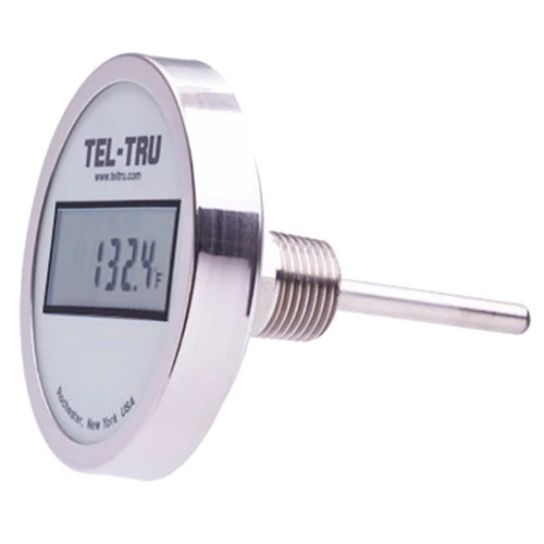 Tel-Tru ND3 Industrial Digital Thermometer | 1/2" NPT | 3" Face - Image 2