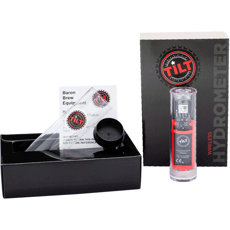 Tilt™ Hydrometer and Thermometer - Red - Image 3