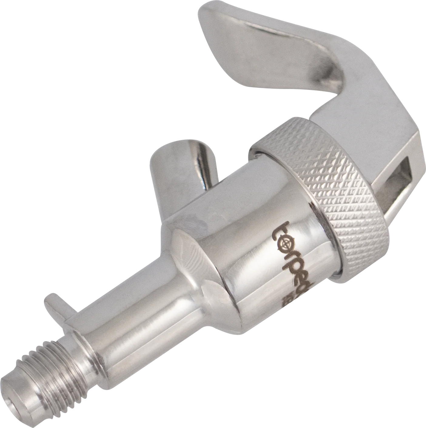 Torpedo Keg | Hand Held Beer Faucet | Cobra Tap | Picnic Tap | 1/4" Flare | Stainless Steel - Image 5