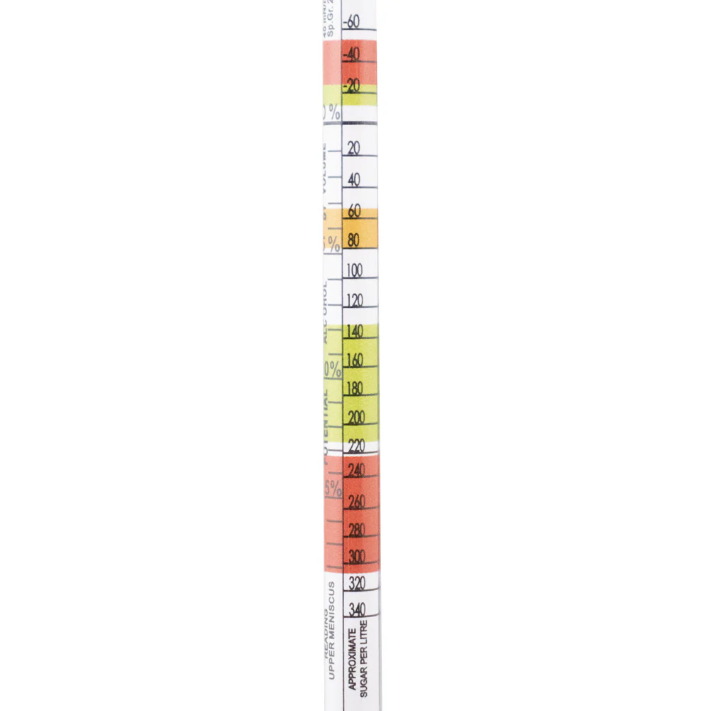 Triple Scale Hydrometer | Specific Gravity | Potential Alcohol | Sugar Per Liter | Made in France - Image 6