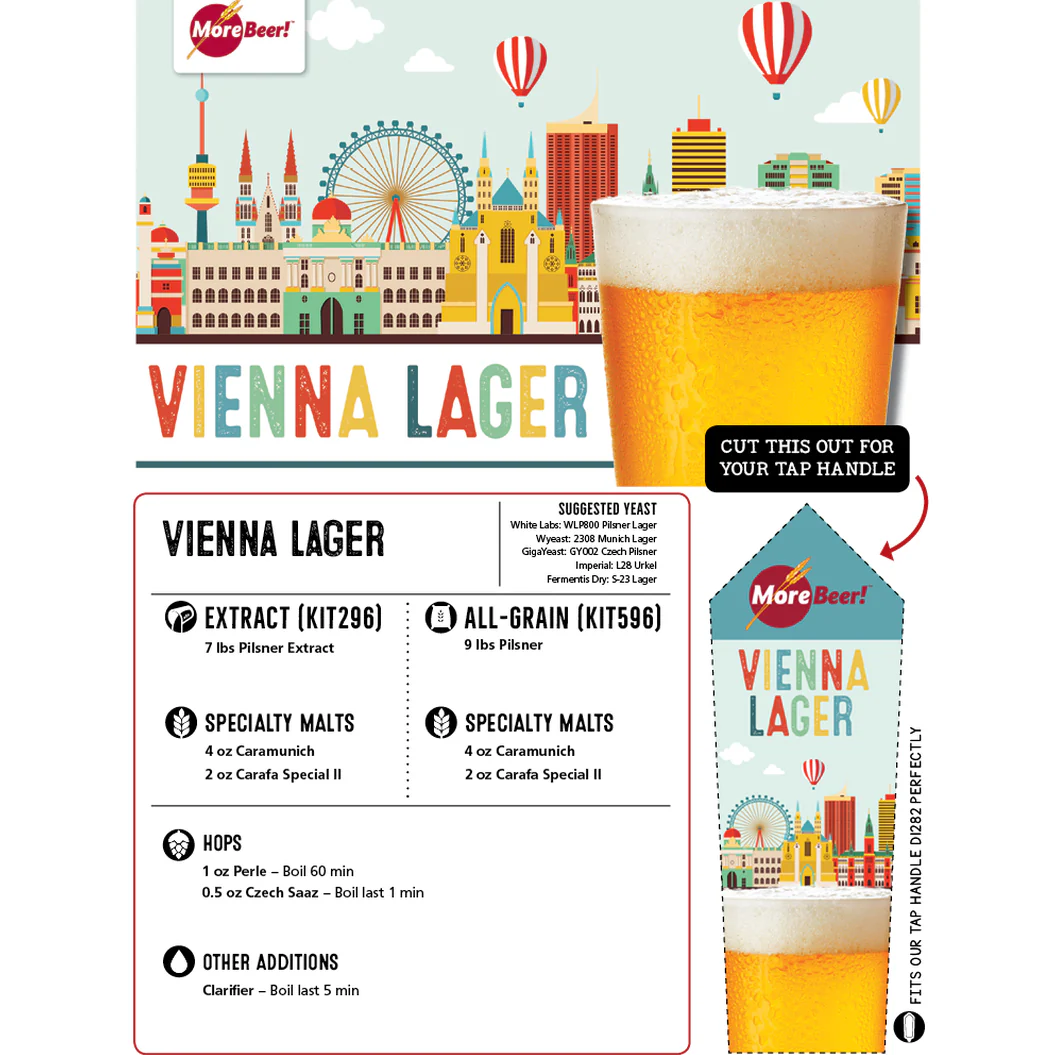 Vienna Lager | 5 Gallon Beer Recipe Kit | All-Grain - Image 3