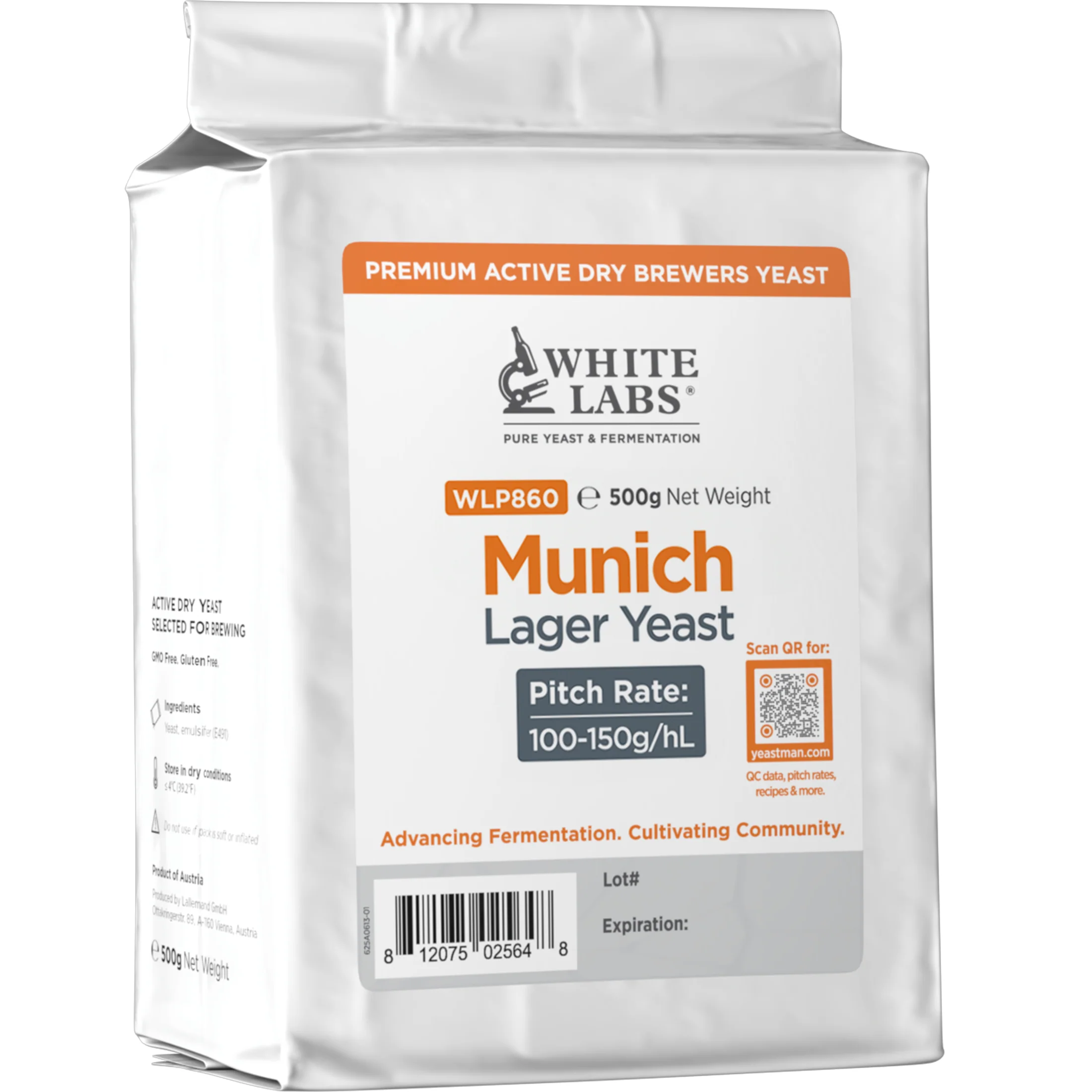 White Labs Yeast | WLP860 Munich Lager | Beer Yeast | Premium Active Dry Brewers Yeast - Image 2