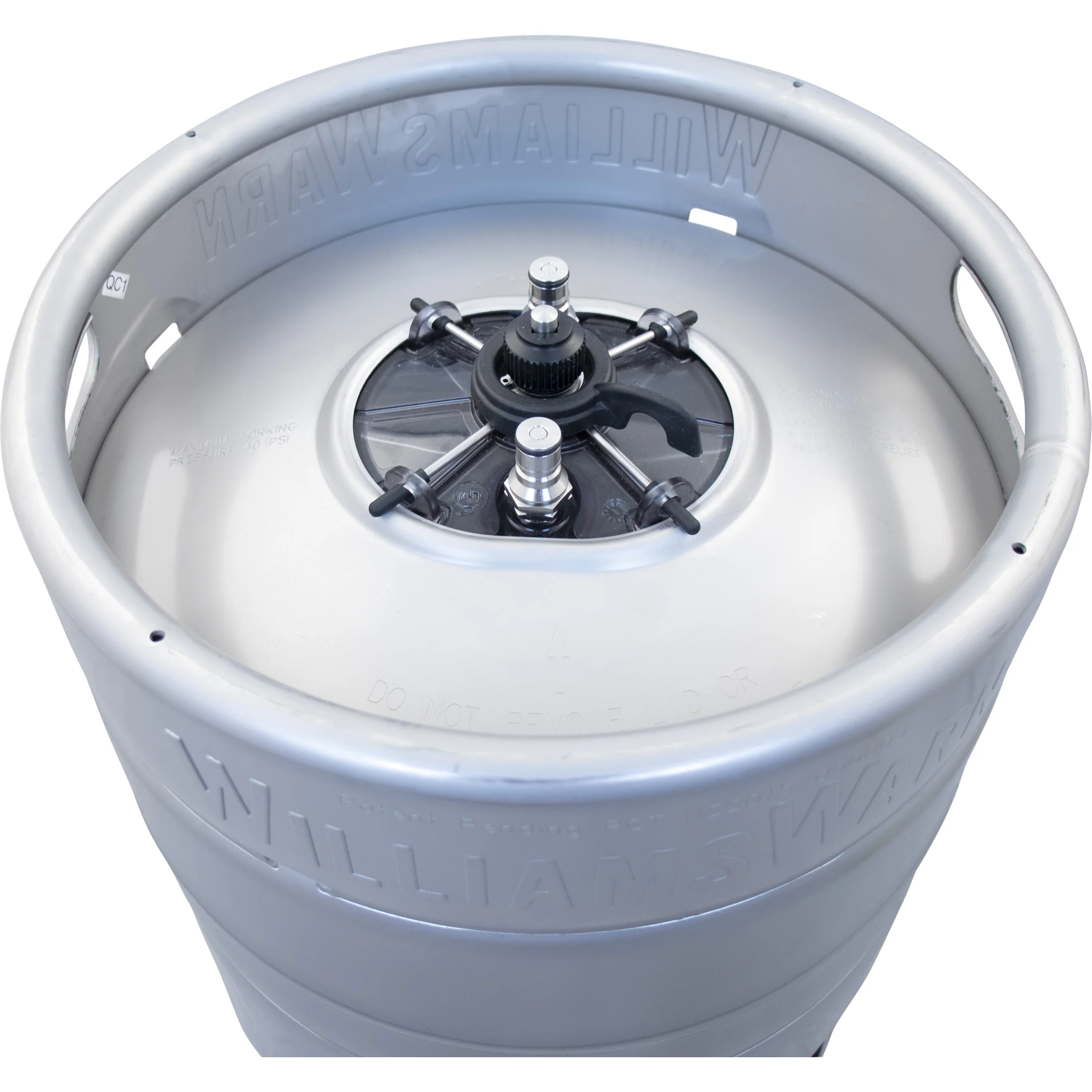 WilliamsWarn BrewKeg50 | Pressurizable Conical Fermenter | Draining Sediment Bottle | 50 L | 13.2 Gallon - Image 4