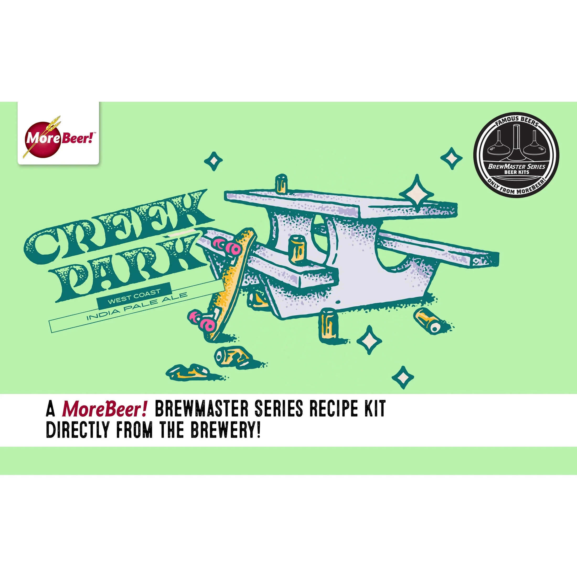 Wondrous Brewing Company Creek Park West Coast IPA | 5 Gallon Beer Recipe Kit | All-Grain