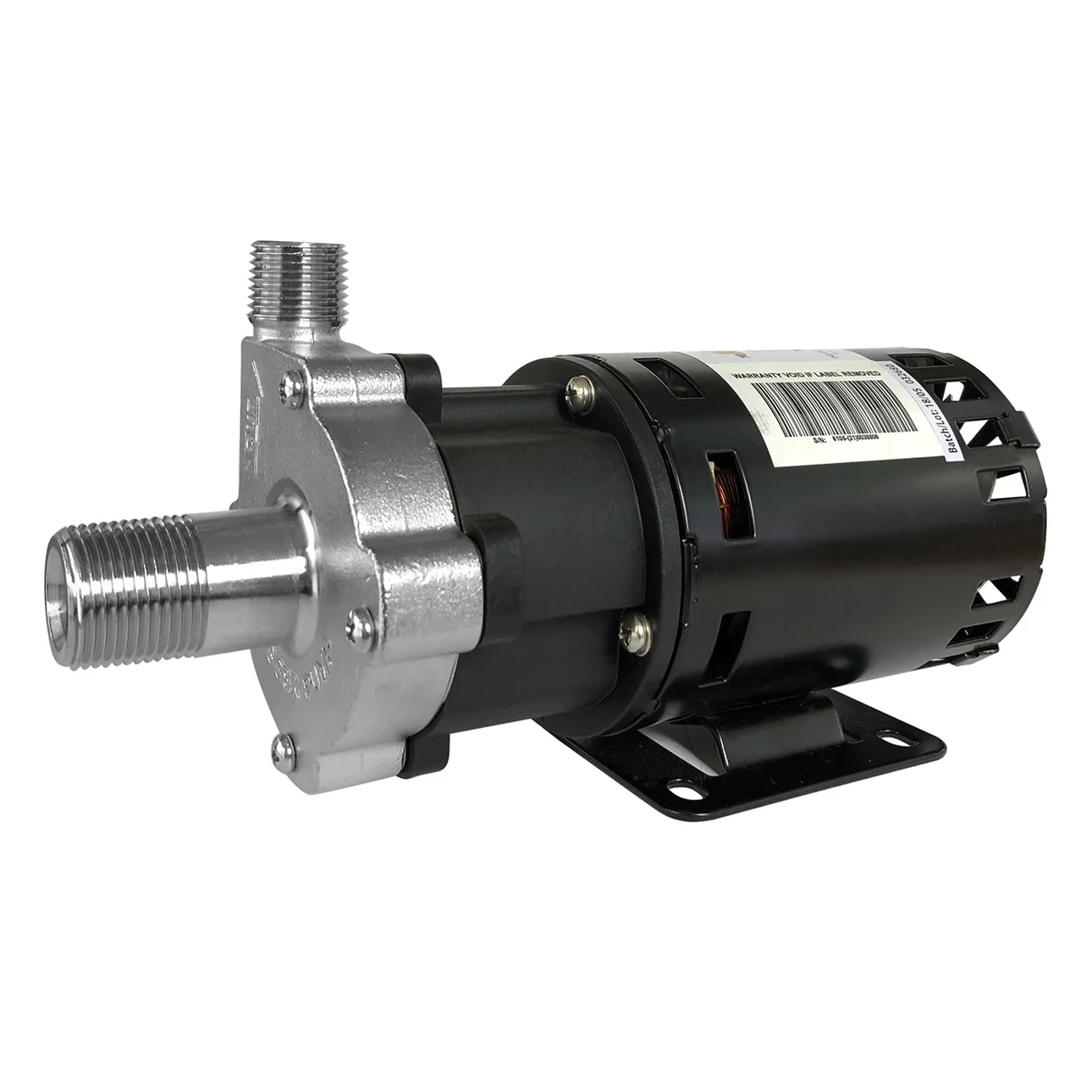 X-Dry Series Chugger Pump (Center Inlet) - Stainless Steel 1/2 in threads - Image 5