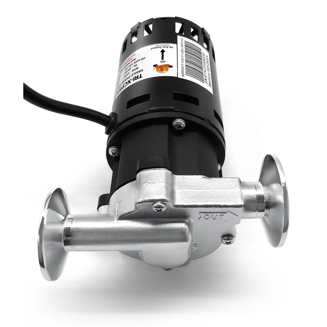 X-Dry Series Tri-Clamp Chugger Pump (Inline) - Stainless Steel - Image 10