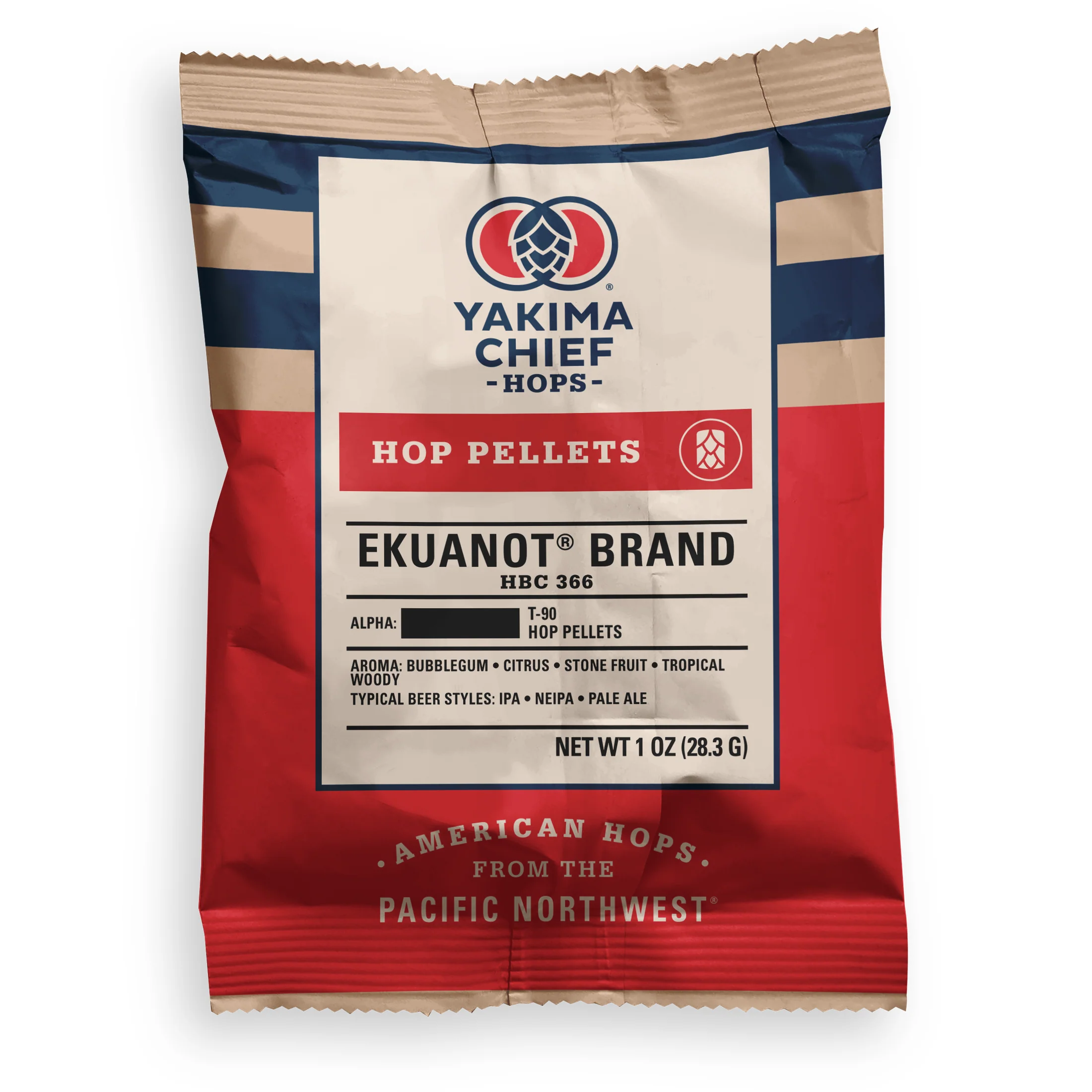 Yakima Chief Hops® | Ekuanot® Brand HBC 366 Hops | T-90 Hop Pellets